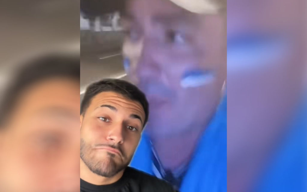 El usuario canario de TikTok Kevin Rivero responde a un aficionado argentino que insultó a los canarios tras la final del mundial 2026. | TikTok