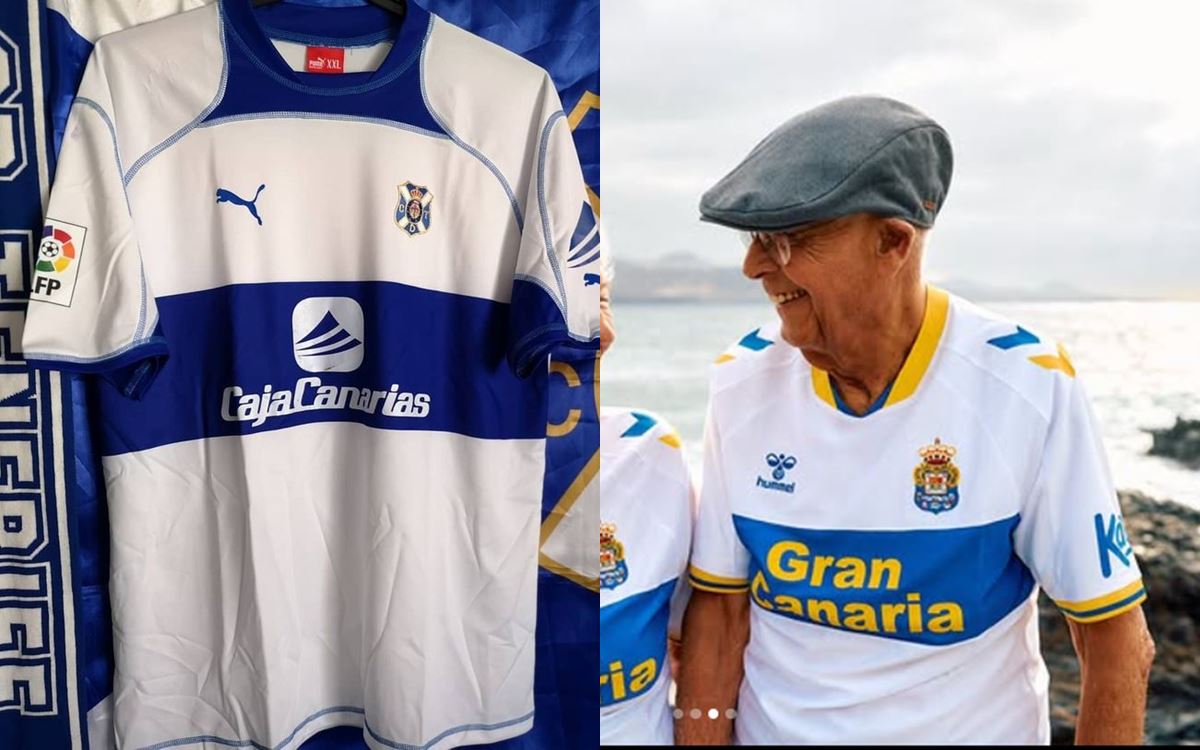La UD Las Palmas, de blanquiazul