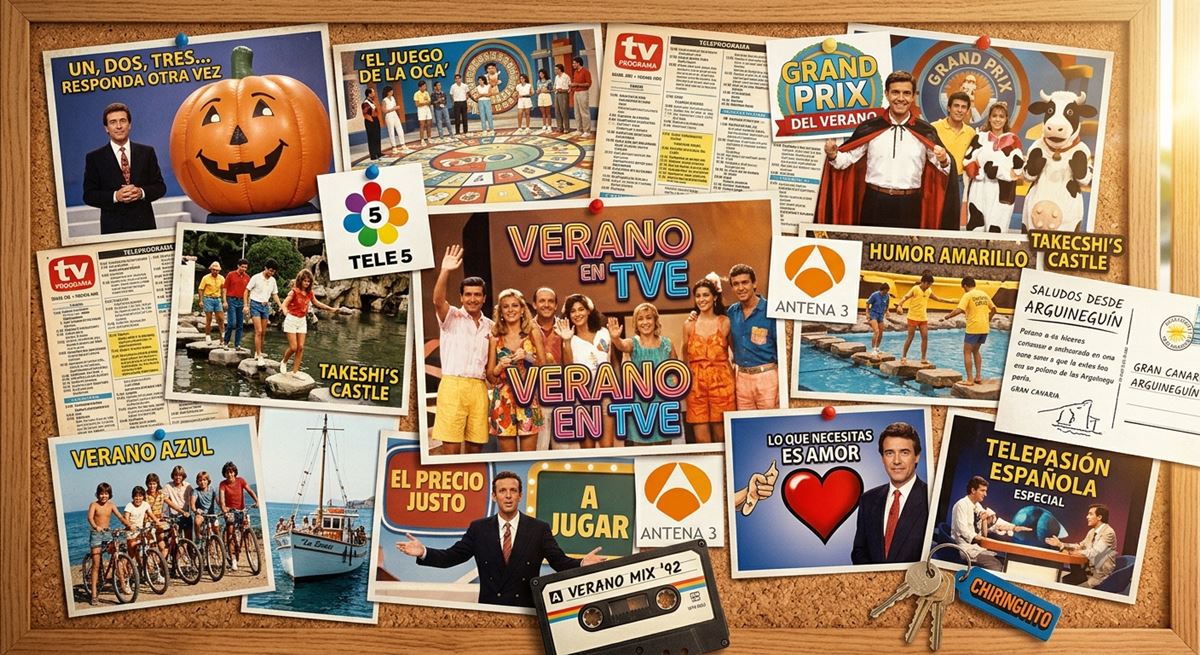 La tele de los veranos de EGB: de Juegos sin fronteras a Melrose Place