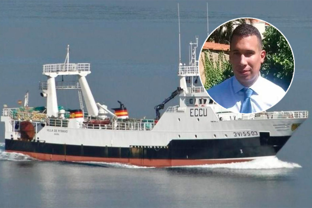 La Audiencia Nacional sienta en el banquillo al capitán del 'Villa de Pitanxo', el barco donde murió el canario Manuel Navarro