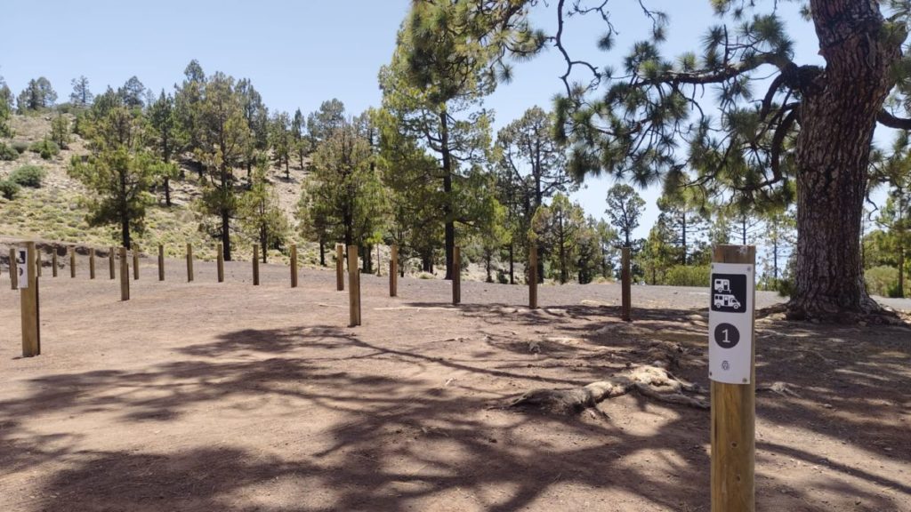 Nuevo espacio exclusivo para autocaravanas en Tenerife: 11 plazas en medio de la naturaleza