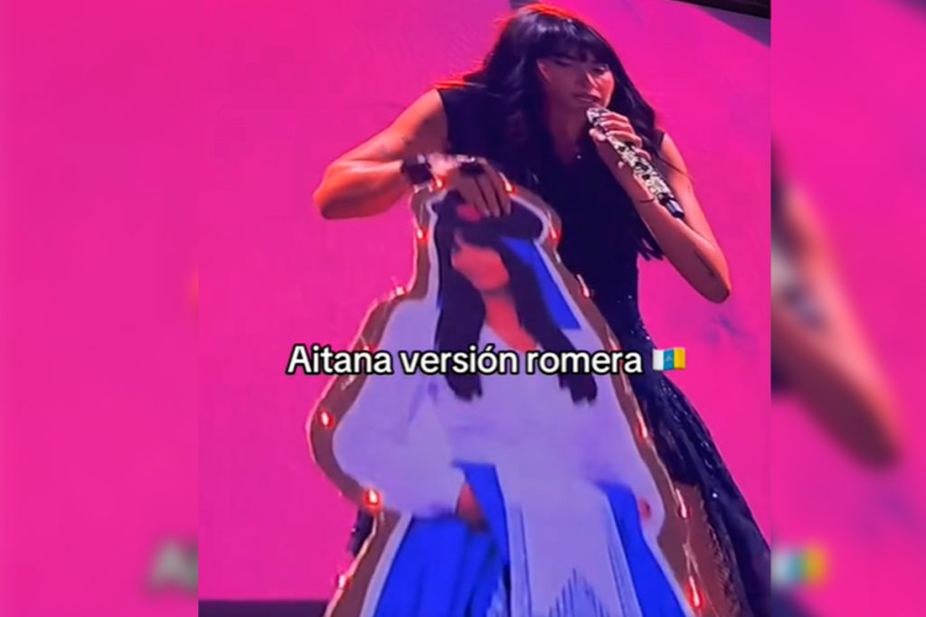 Aitana Embraces Canarian Culture During Viral Granca Live Fest Moment