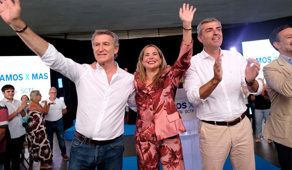 El PP oficializa la candidatura de Carmen Pérez a la Alcaldía de Santa Cruz de Tenerife
