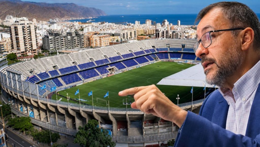 Bermúdez planta cara a Clavijo por el futuro del estadio Heliodoro Rodríguez López