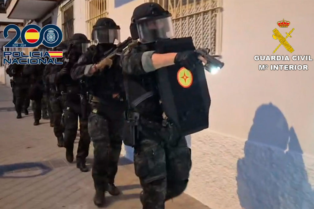 Cinco detenidos, uno en Tenerife, de 'El tren de Aragua' dedicada a violentos asaltos y al tráfico de drogas
