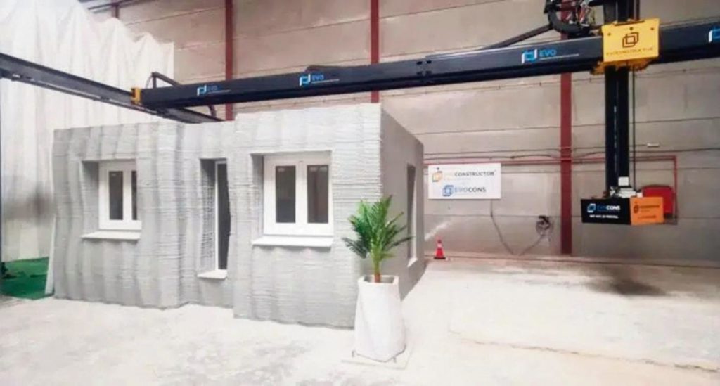 Edificio impreso 3D