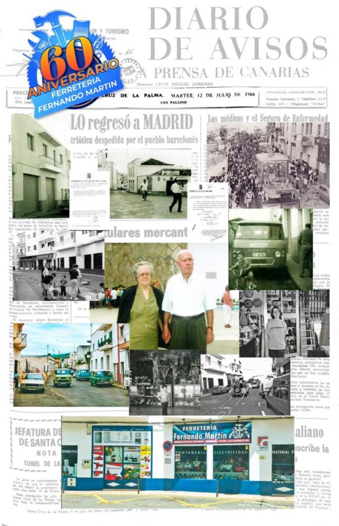 60 años entre tornillos y tinta: la historia de uno de los comercios más antiguos de Los Realejos