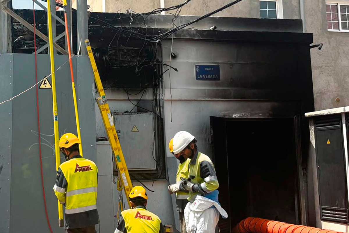 La luz vuelve a Guargacho con generadores de apoyo mientras se repara la avería
