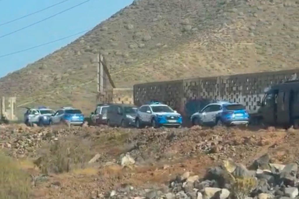 Police Launch Major Operation at Illegal Settlement in Arona, Tenerife