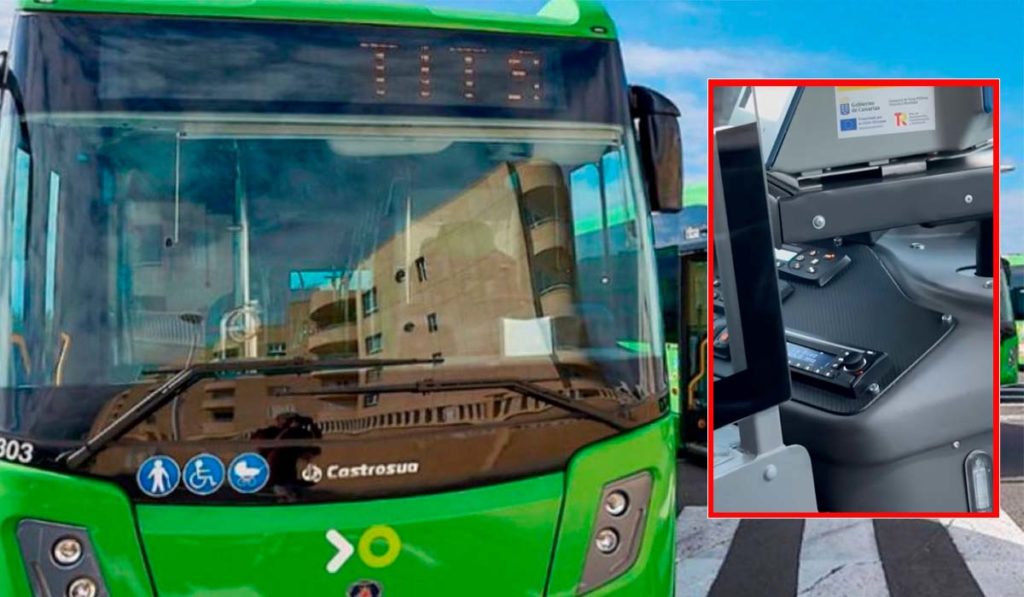 Critica la música alta en una guagua de TITSA y las redes se vuelcan con el chófer: "Súbanle el sueldo a ese conductor"