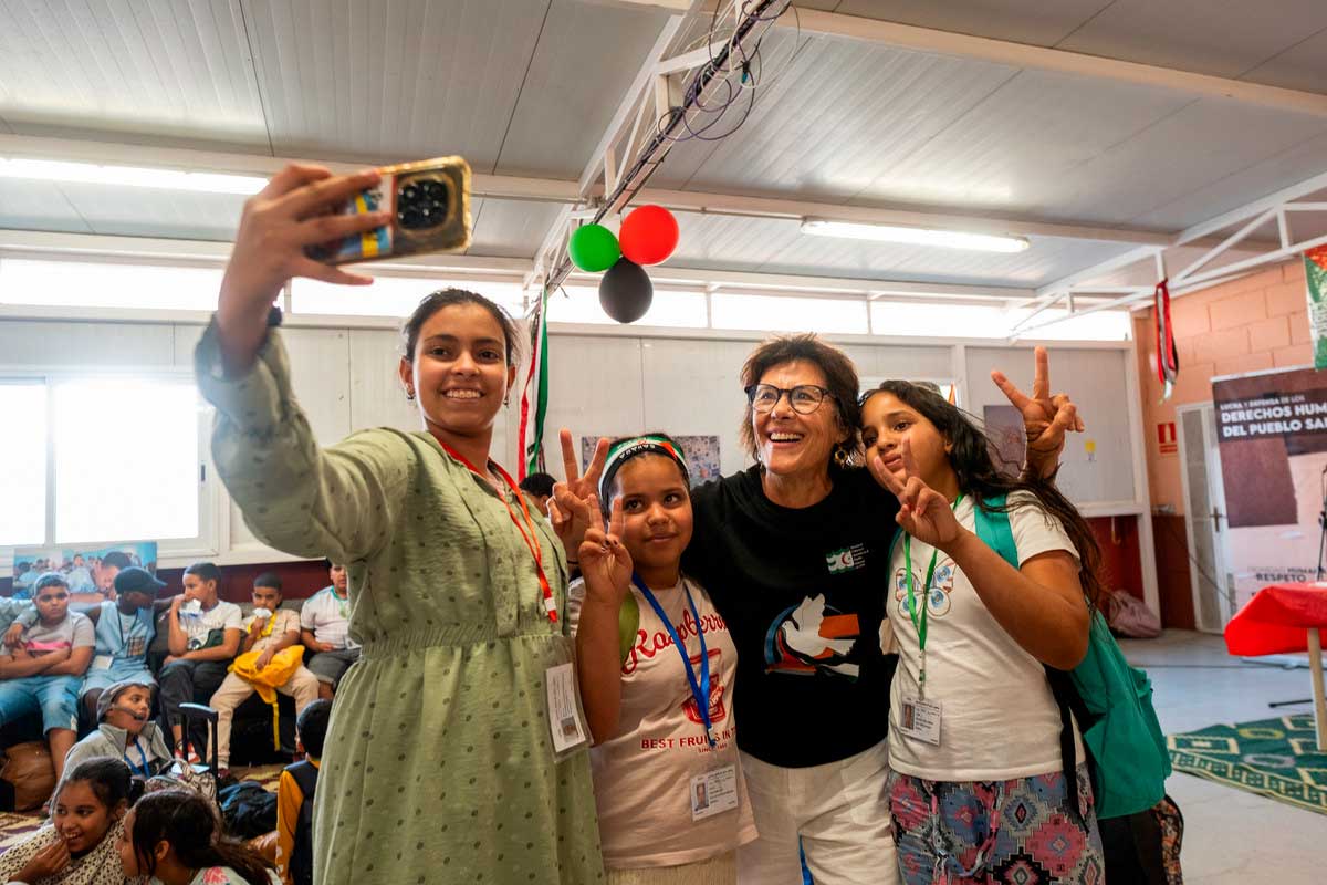 A Century of Sahrawi Children Arrives in the Canaries for the 45th Edition of Holidays in Peace