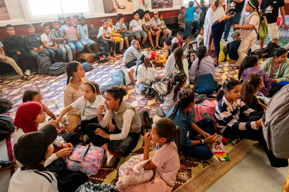 Un centenar de niños saharauis llega a Canarias en la 45 edición de Vacaciones en Paz