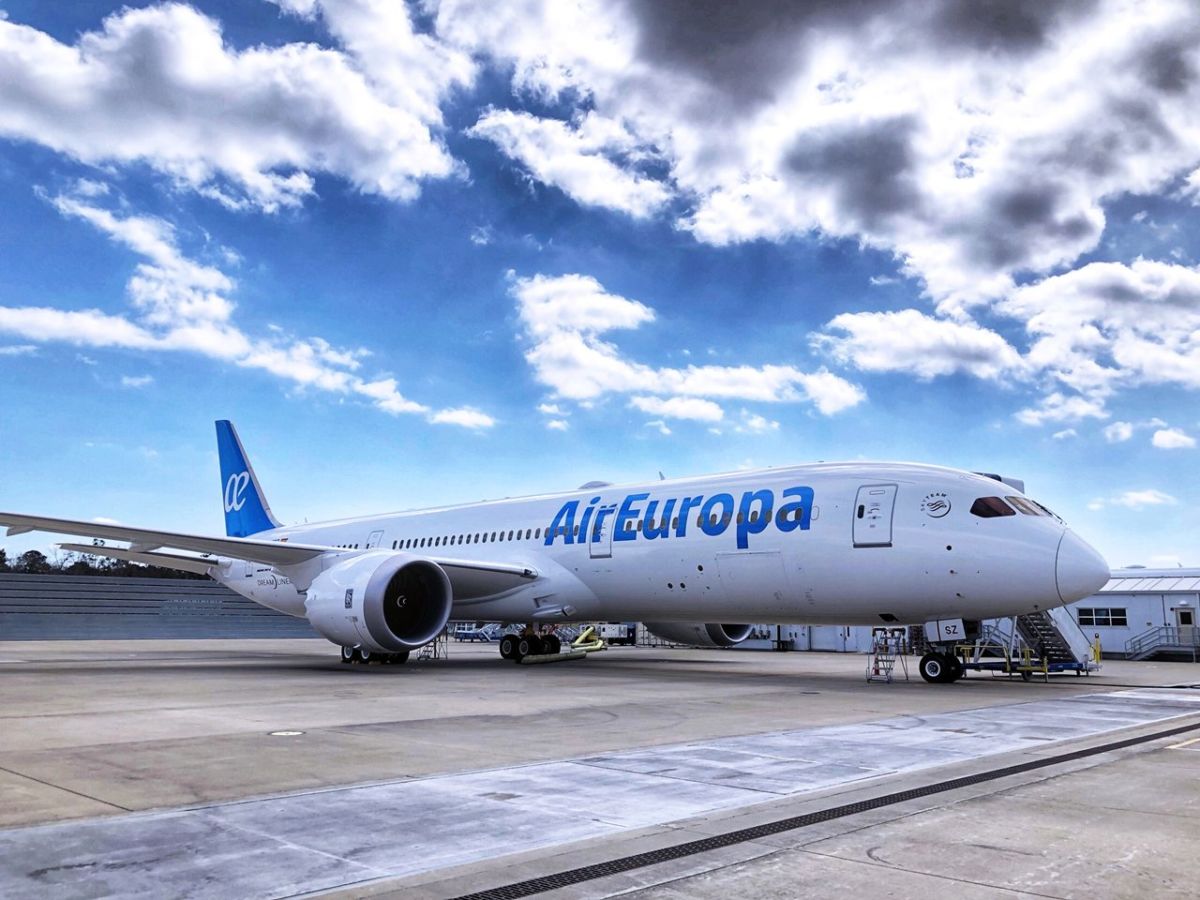 En el incidente se vieron involucrados un Airbus de Iberia y un Boeing de Air Europa como el de la imagen. | Actualidad Aeroespacial