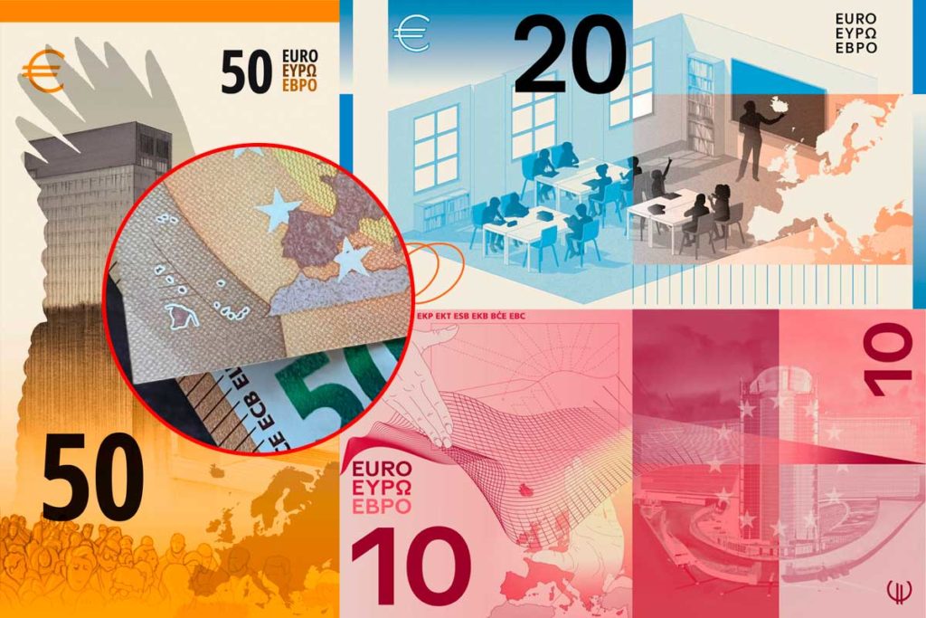Las propuestas para los nuevos billetes de euro 'borran' a Canarias y a las demás regiones ultraperiféricas del mapa