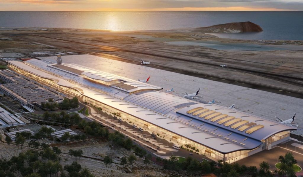 Así cambiará el aeropuerto de Tenerife Sur: demolición casi total y 57 fases de obras sin cerrar al tráfico