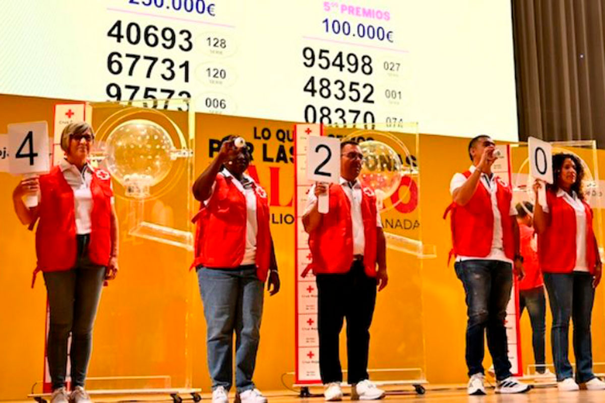 El Sorteo de Oro de Cruz Roja deja más de medio millón de euros en Canarias