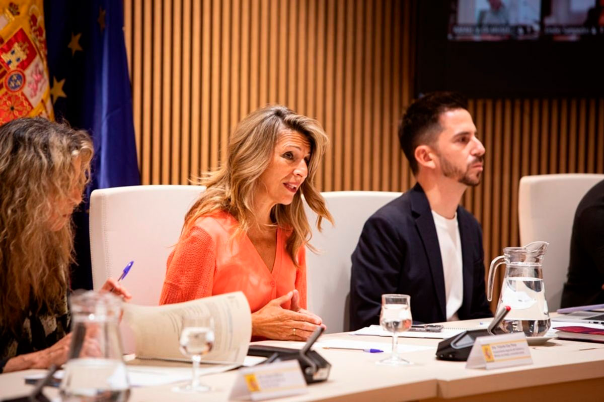 Yolanda Díaz anuncia que Canarias será Capital de la Economía Social en 2027 con dos sedes