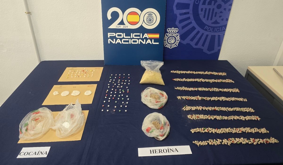 Heroína, cocaína y 'crack' en plena calle: desmantelan un activo punto de venta en Taco y Barranco Grande