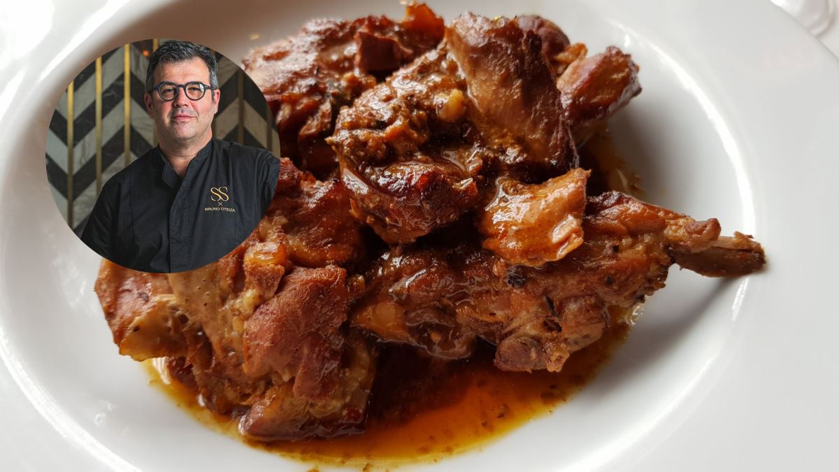 Bruno Oteiza, chef: "La clave para un buen conejo en salmorejo es macerarlo durante un día"