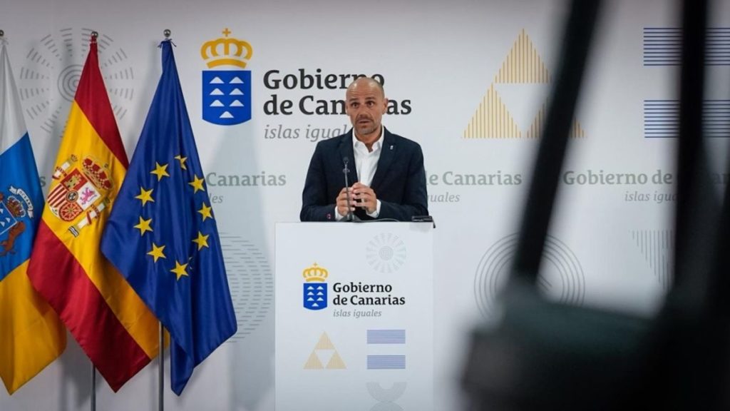 El portavoz del Gobierno de Canarias, Alfonso Cabello. | EP
