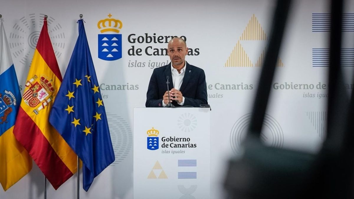 El portavoz del Gobierno de Canarias, Alfonso Cabello. | EP