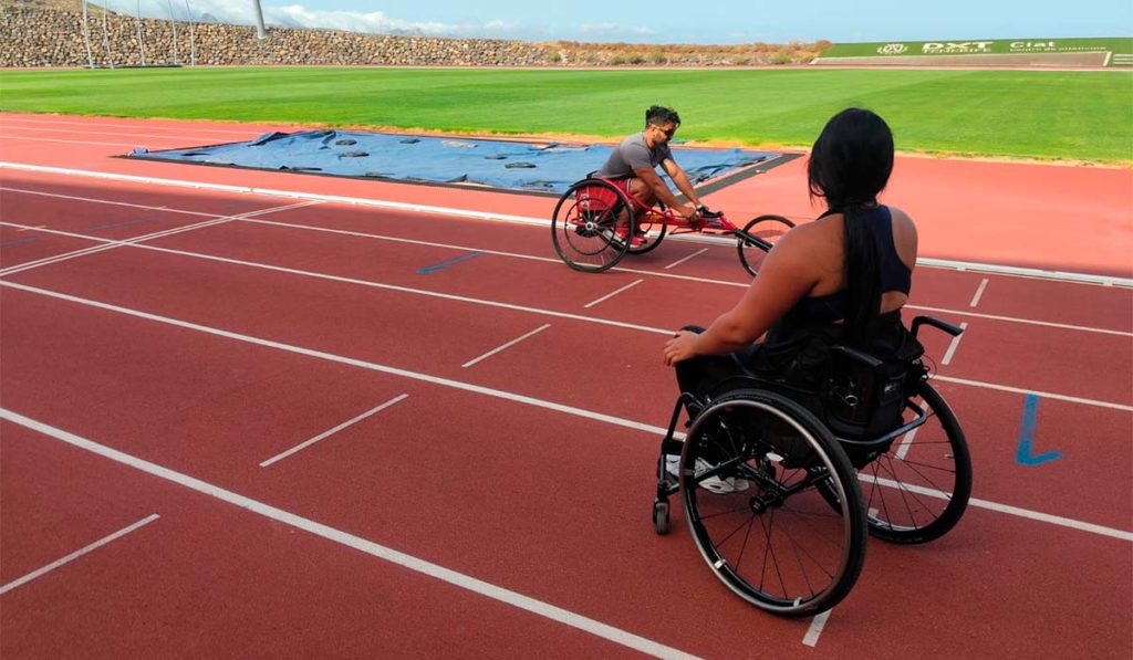 Tenerife abrirá la primera escuela de atletismo en silla de ruedas en septiembre