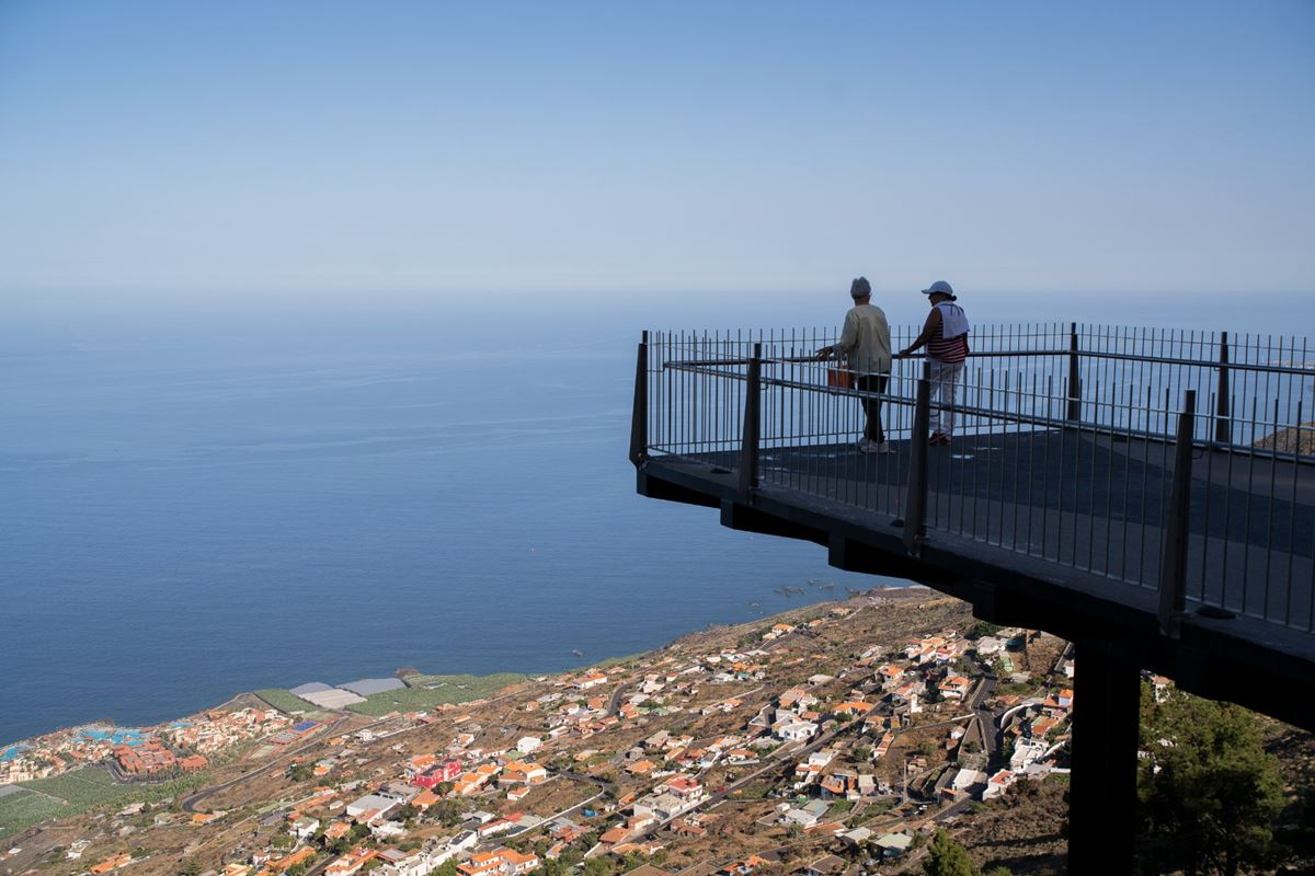 La Palma suma un nuevo mirador que une paisaje, arte y literatura