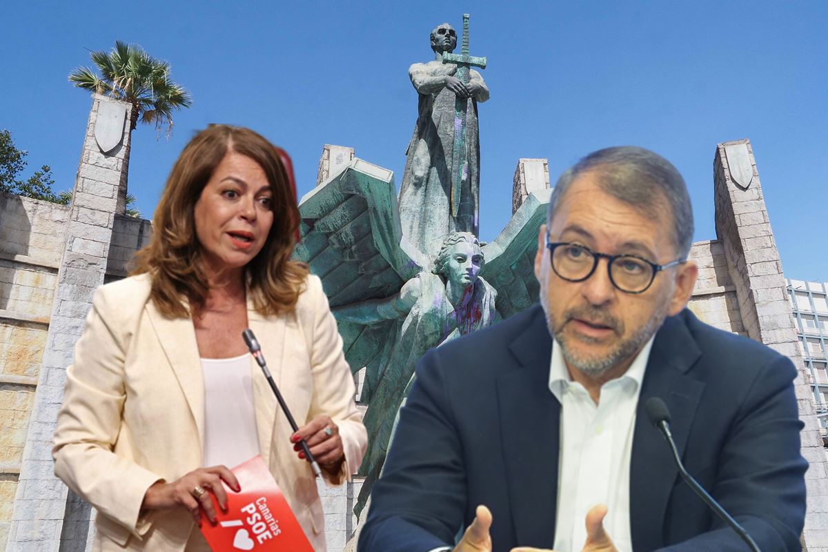 Tamara Raya (PSOE) a Bermúdez (CC): "Retire ya el Monumento a Franco"