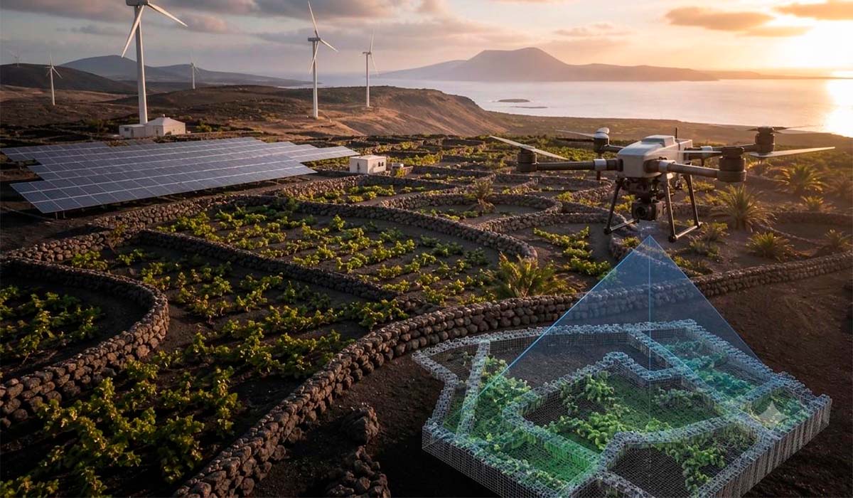 Adiós a romper las calles para buscar fugas de agua: la tecnología canaria que las localiza con drones e IA