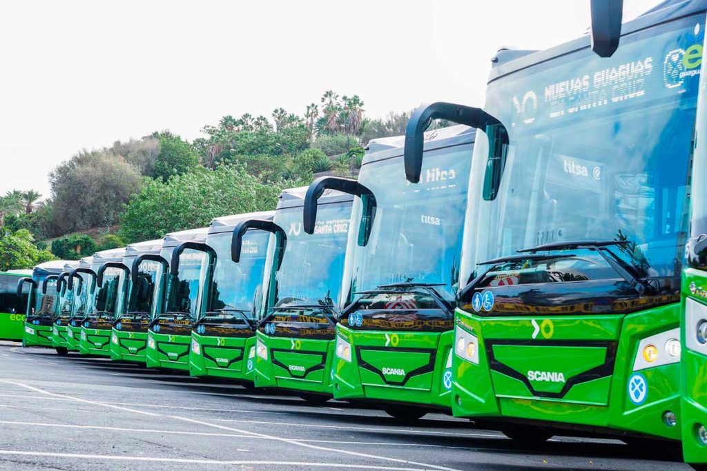 Santa Cruz de Tenerife Receives Bids for €29.6 Million Bus Fleet Modernization