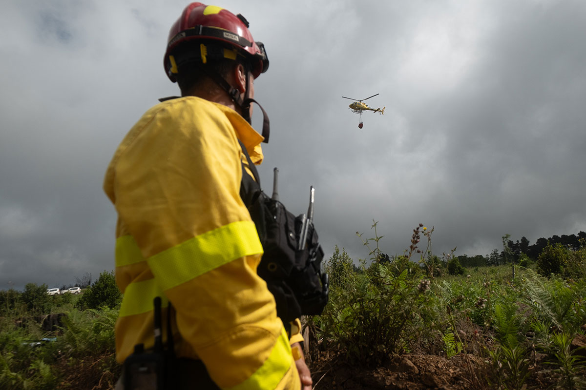 La Aemet avisa del peligro de incendio en Canarias el día del eclipse solar