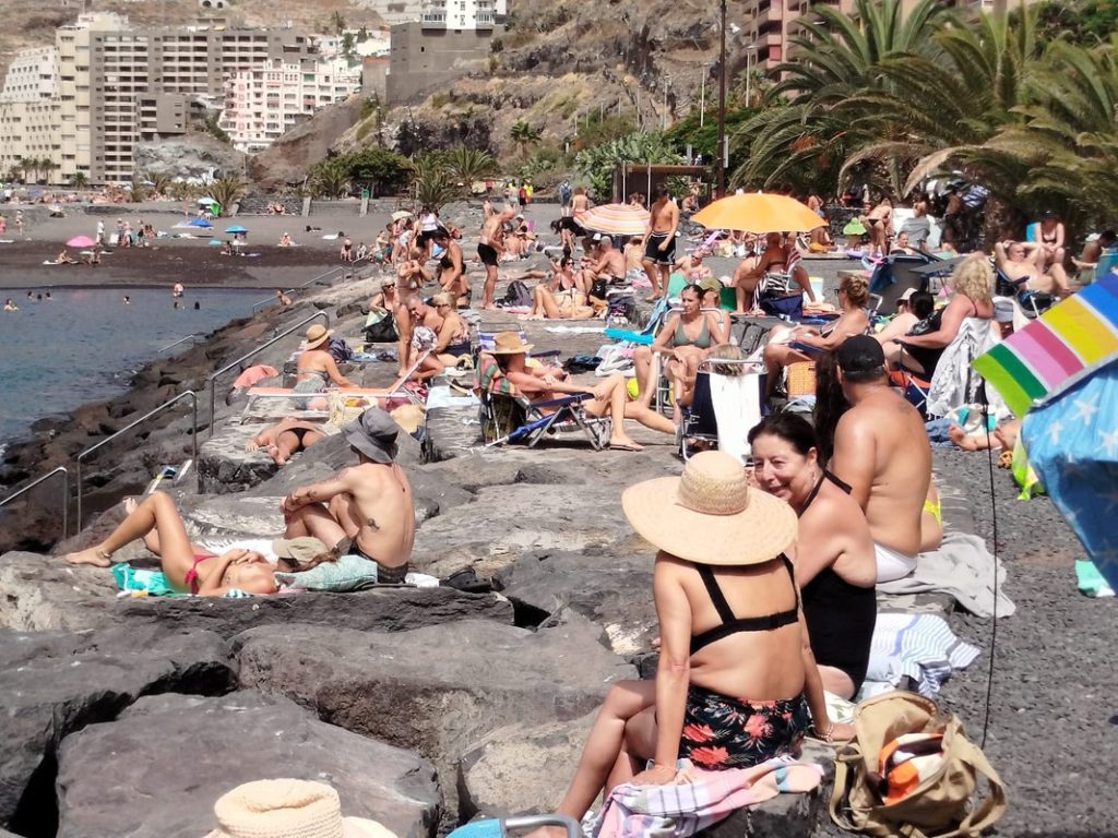 Canarias vuelve a ser el punto más caluroso de toda España por tercer día