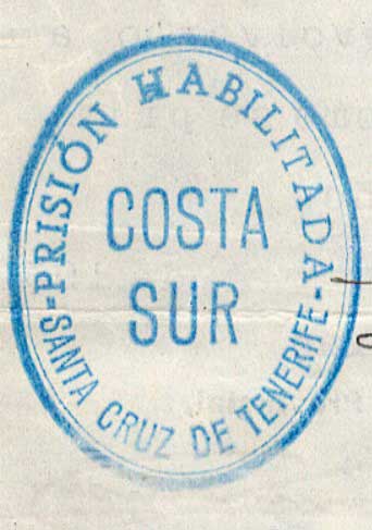 Sello de la prisión de Fyffes.