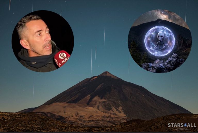 Diego Lorenzoni, ufólogo, sobre una extraña experiencia en el Teide: "Vimos un ser gris"