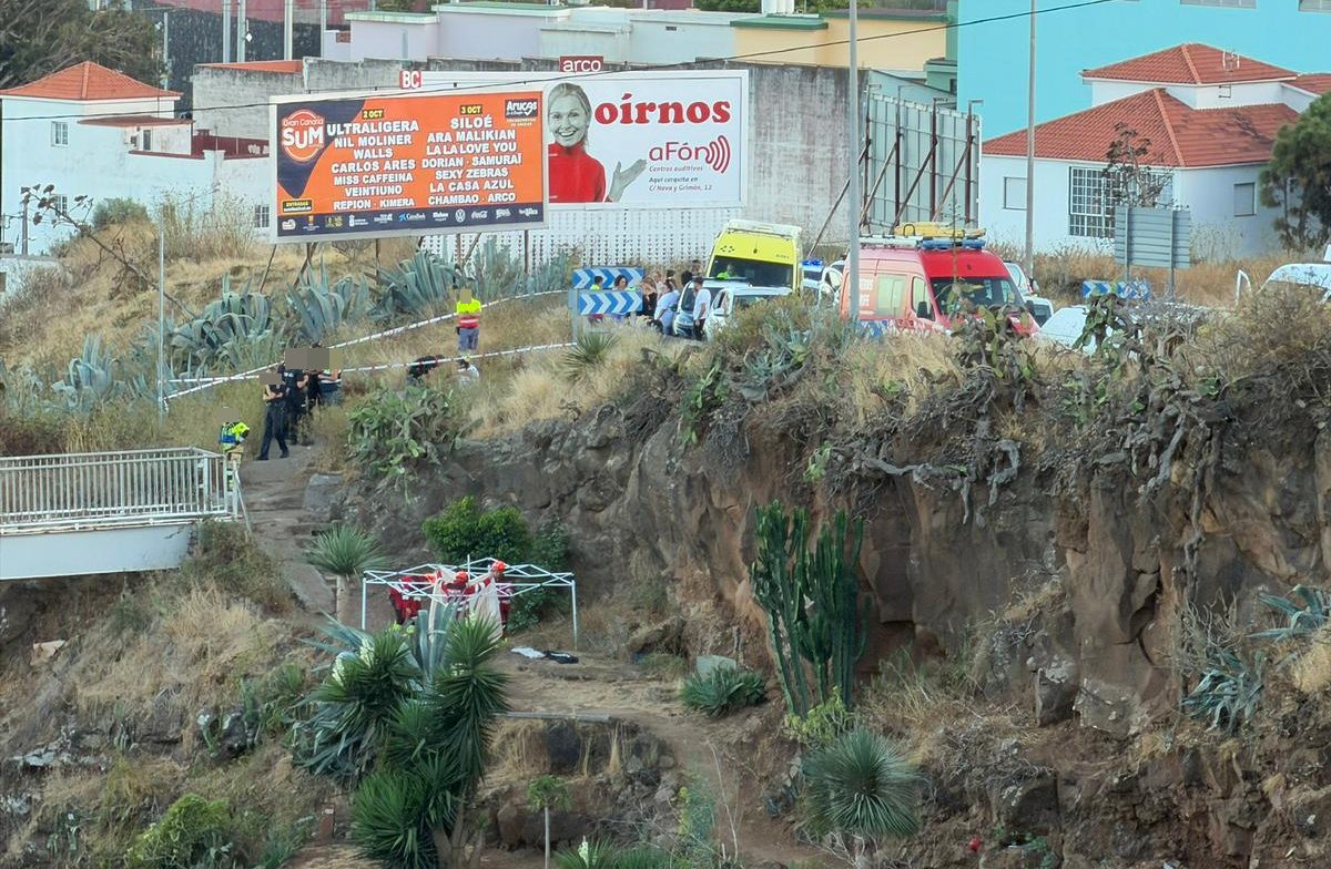 Hallan el cuerpo sin vida de una persona en el barranco de La Verdellada