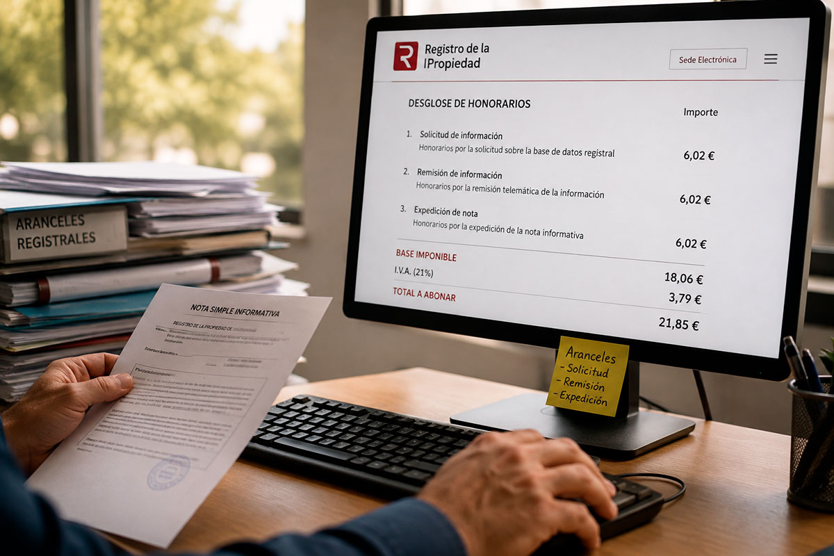 Pagar tres veces por un clic: acusan al Registro de la Propiedad de inflar sus tarifas