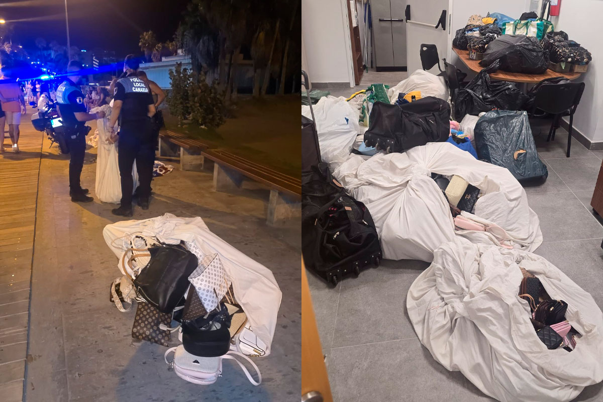 Venta ambulante en Arona