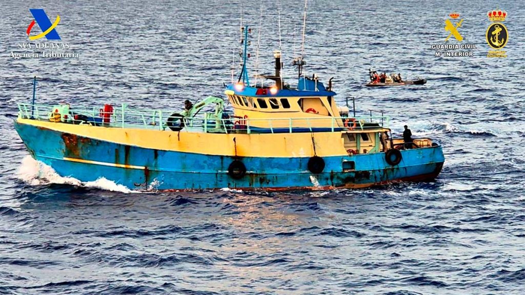 Rechazado el recurso de un tripulante del buque interceptado con 2,3 toneladas de cocaína cerca de Canarias