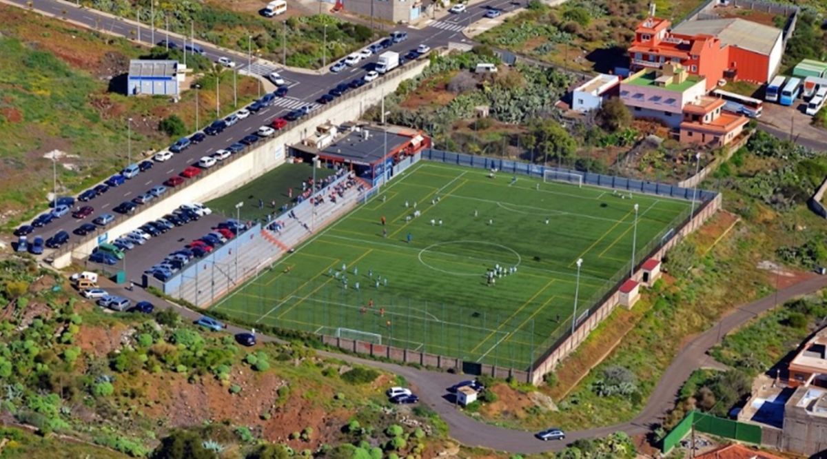 Campo de fútbol de El Sobradillo, conocido popularmente como El Galán. | Cdsobradillo.es