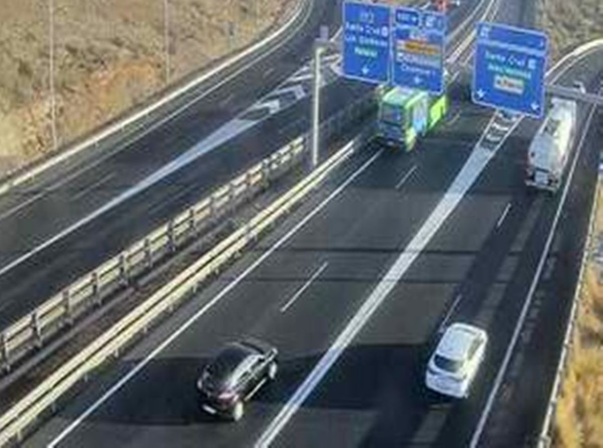 Imagen de recurso del enlace a la TF-1 en Santa Cruz de Tenerife. | DA