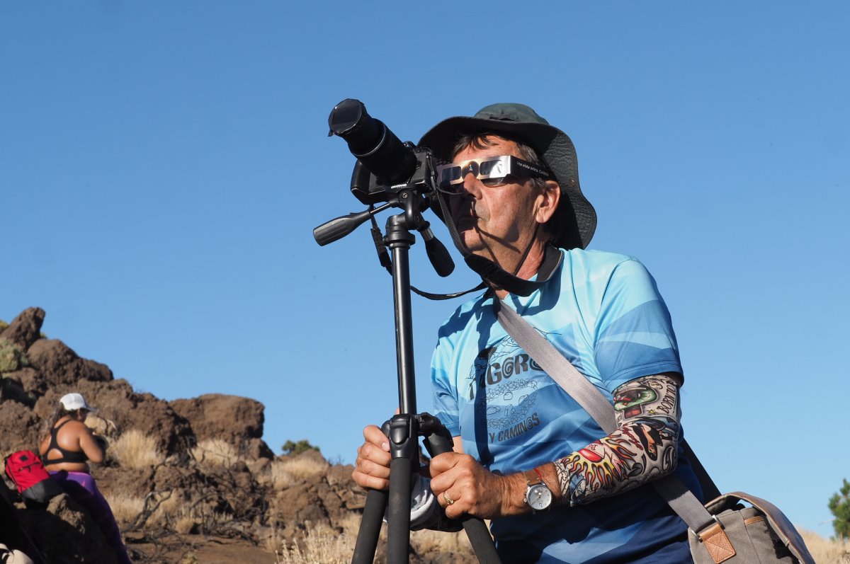 Eclipse solar 2026 Tenerife - Teide