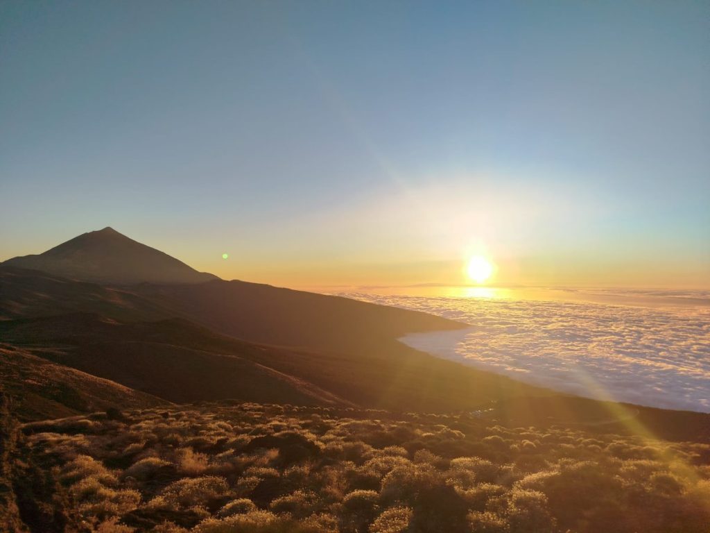 Eclipse solar 2026 Tenerife - Teide
