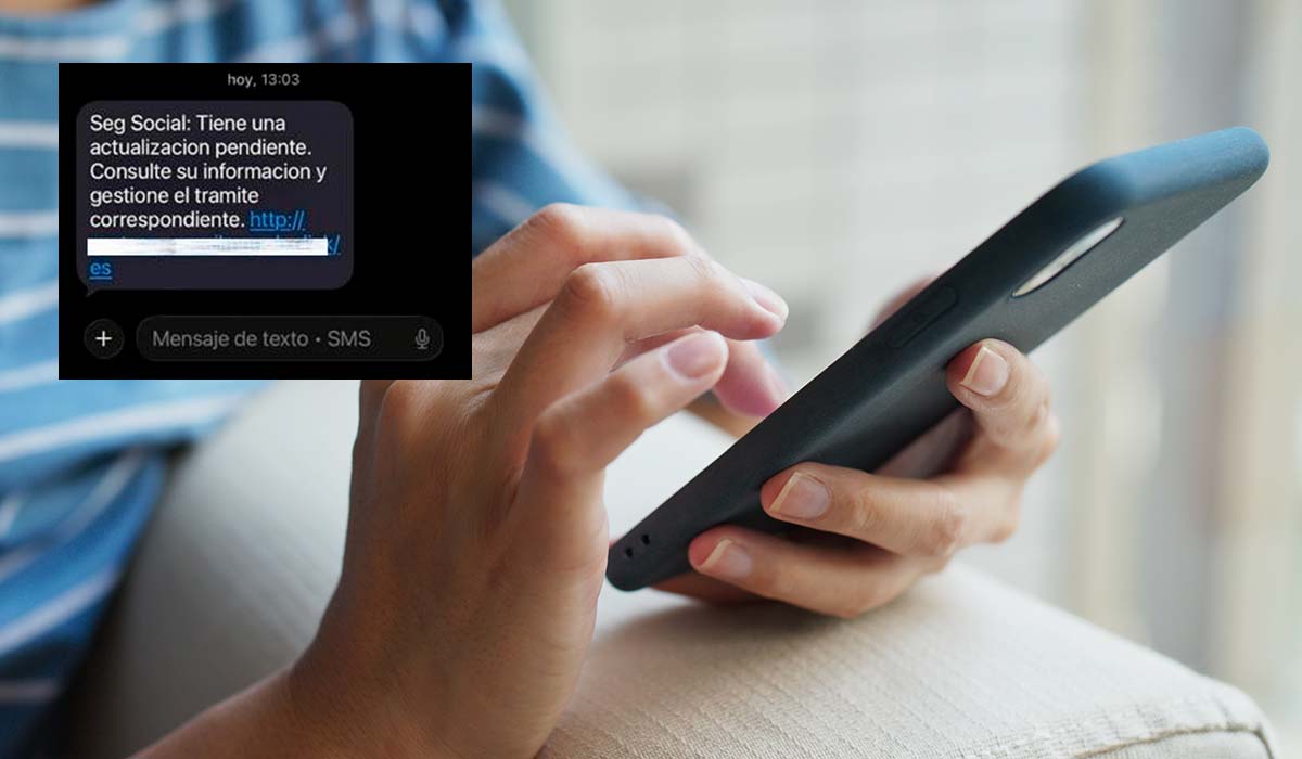 Cuidado si recibes este SMS de la Seguridad Social: es una estafa para vaciar tu tarjeta