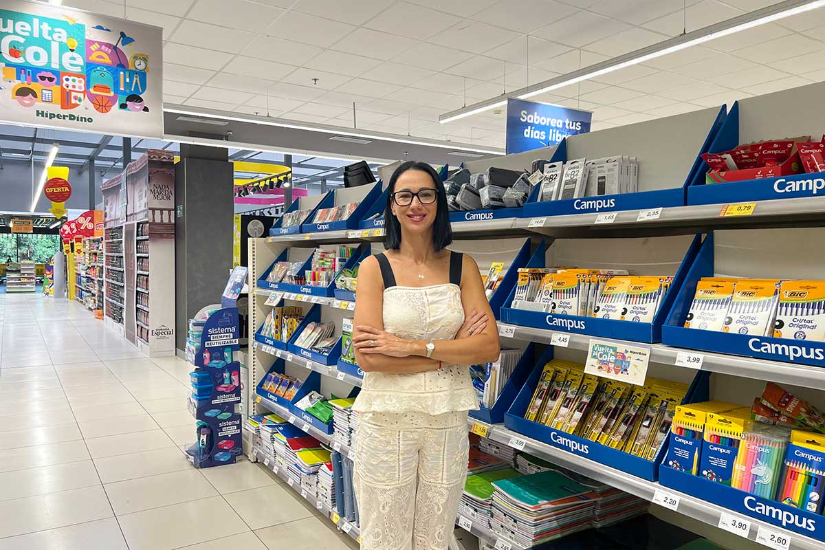 HiperDino te facilita la vuelta al cole con descuentos del 50% en material escolar