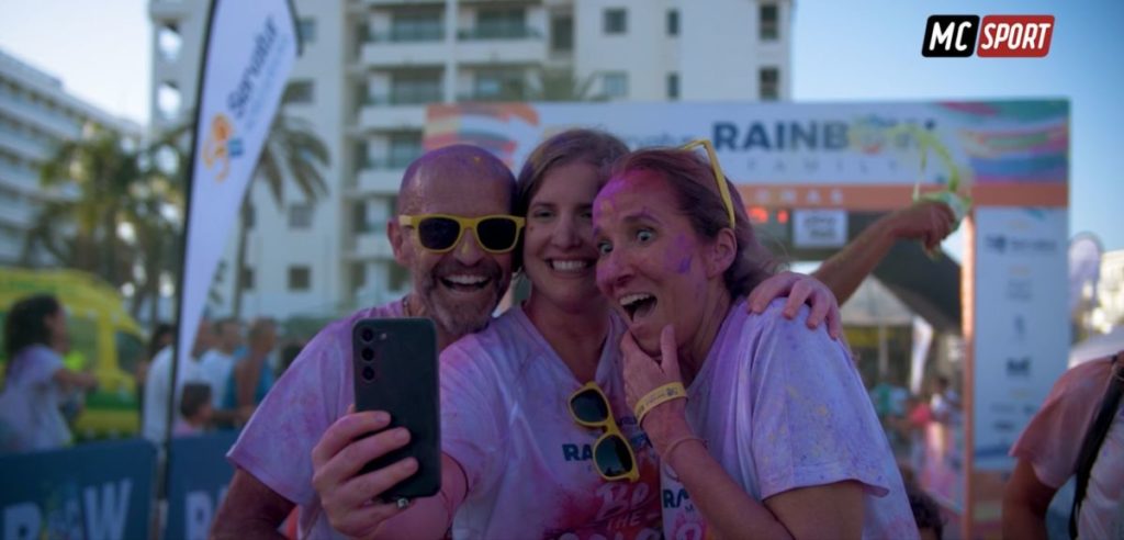 Maspalomas se llena de deporte y solidaridad con la Servatur Rainbow Family