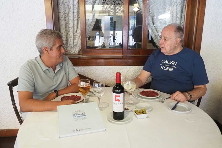 Luis Padilla, periodista, autor del libro ‘El Estadio de Tenerife’