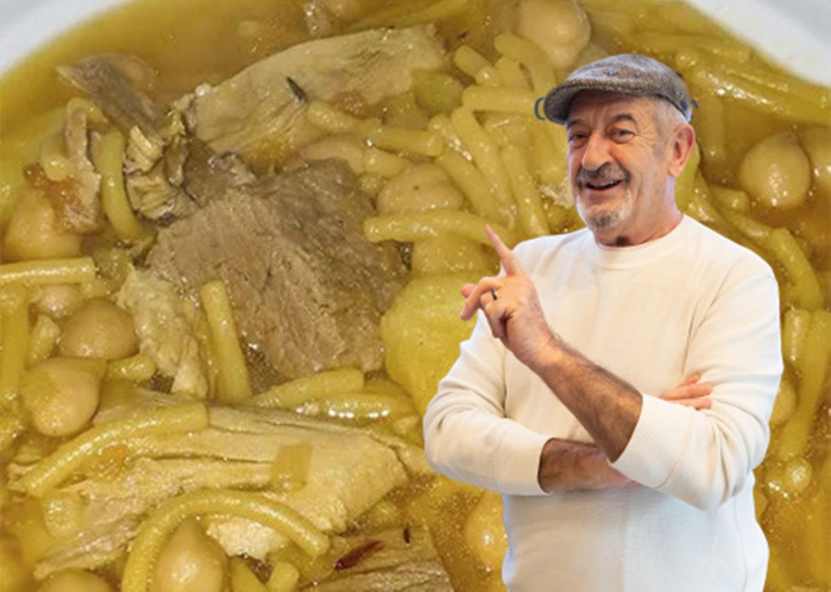 Karlos Arguiñano, cocinero: "La clave para un buen rancho canario está en los garbanzos, tienen que ser pequeños"