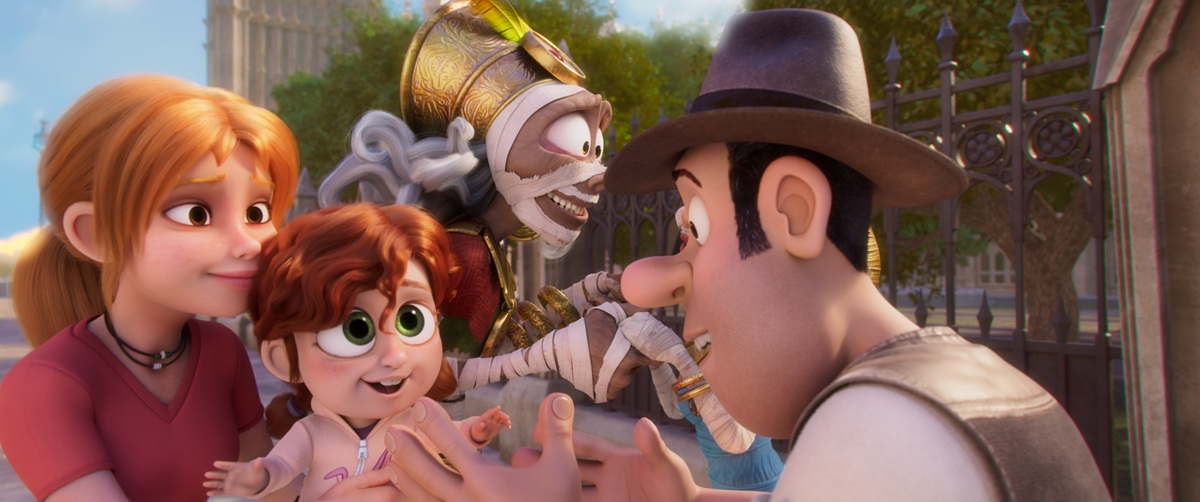 En ‘Tadeo Jones y la lámpara maravillosa’, se suma un nuevo miembro a la familia de aventureros.