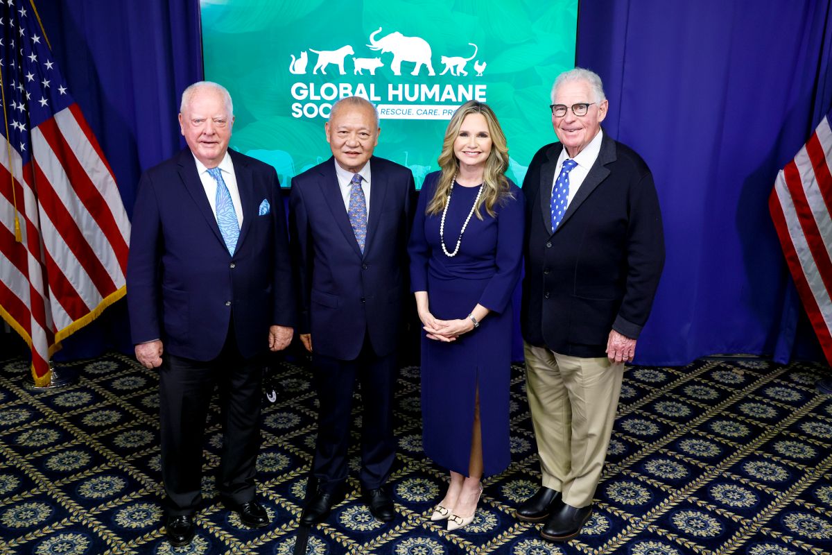Global Humane Society concede al Dr. Ding Wang el Premio Internacional Wolfgang Kiessling 2026 a la Conservación de las Especies