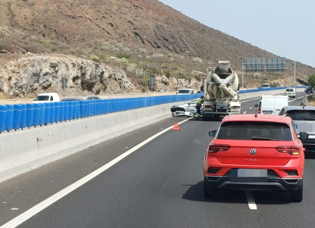 Colapso en la TF-1 por un accidente: "Se lo llevó por delante"
